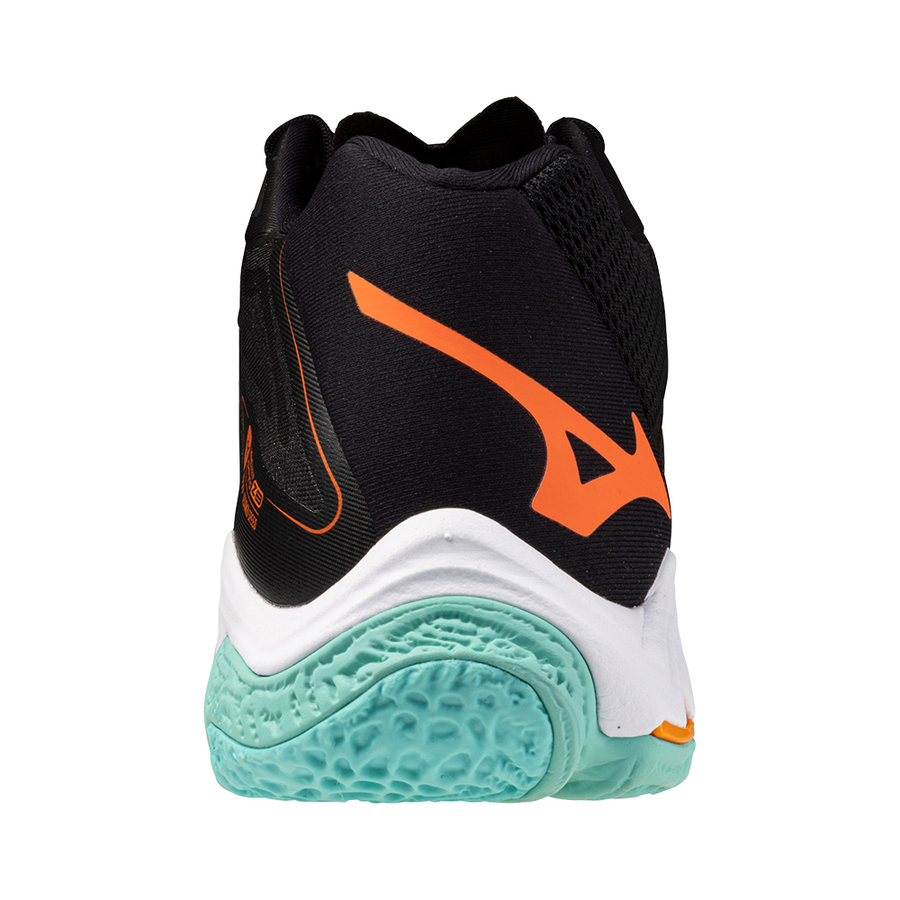 Mizuno WAVE LIGHTNING Z8 MID Black/Tangelo/Ice Green